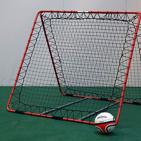 Fotbollsmål Rebounder Goal 1 dubbelsidig för inomhusbruk