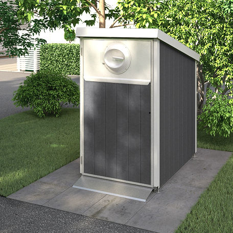 Kärlskåp i komposit 1 x 370L