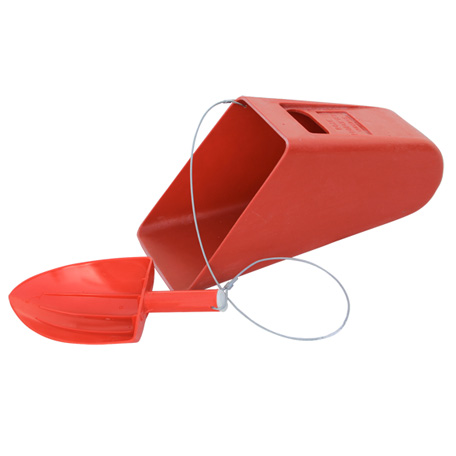 Sandhink med spade