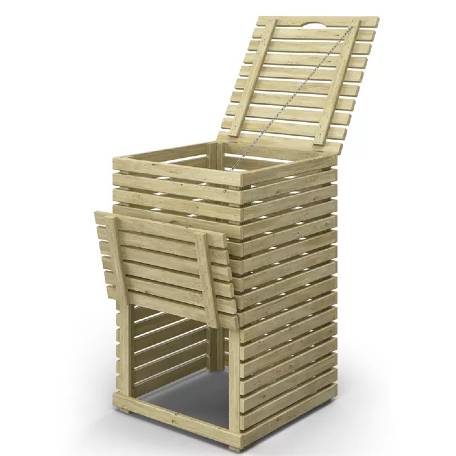 Kompost av tryckimpregnerad gran 340L 