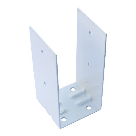 Stolpfundament golv vit 71x71 mm
