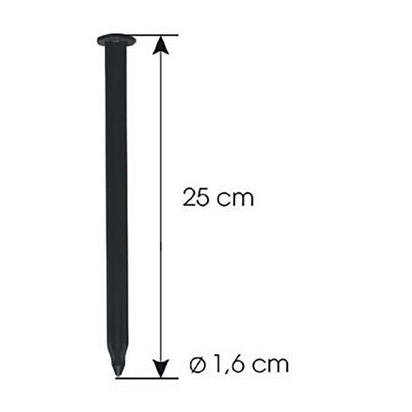 GardenEdge Ankarspik plast 1,6x25 cm